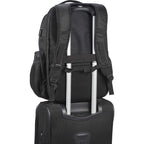 Rainier TSA Laptop Backpack with USB Port, 17 Inch Transfer - Black - Photo 3