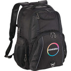 Rainier TSA Laptop Backpack with USB Port, 17 Inch Transfer - Black - Photo