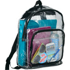 Rally Clear Event Backpack with Reinforced Base - Black - Photo 4