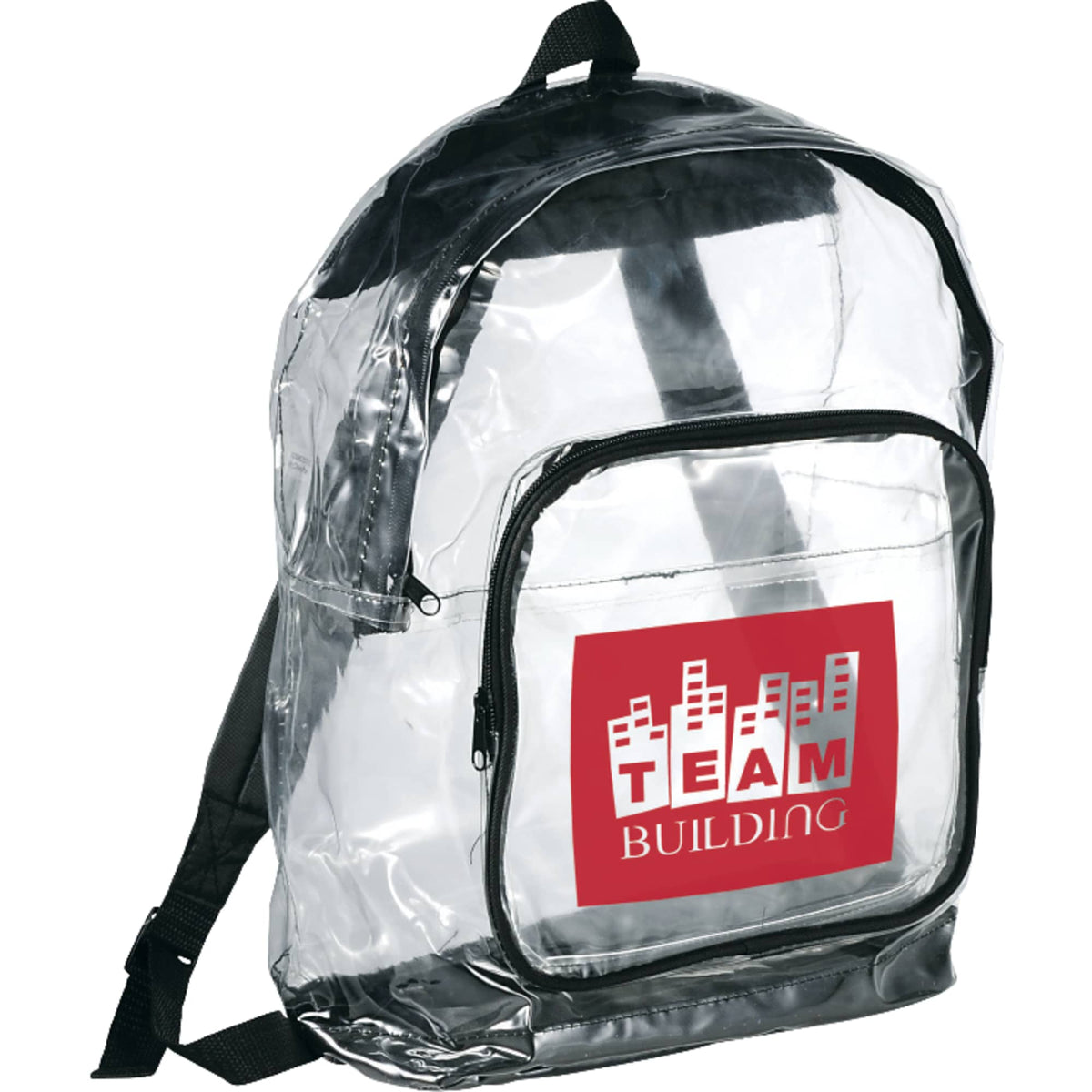 Rally Clear Event Backpack with Reinforced Base - Black - Photo