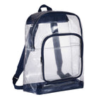 Rally Clear Event Backpack with Reinforced Base - Navy - Photo 4