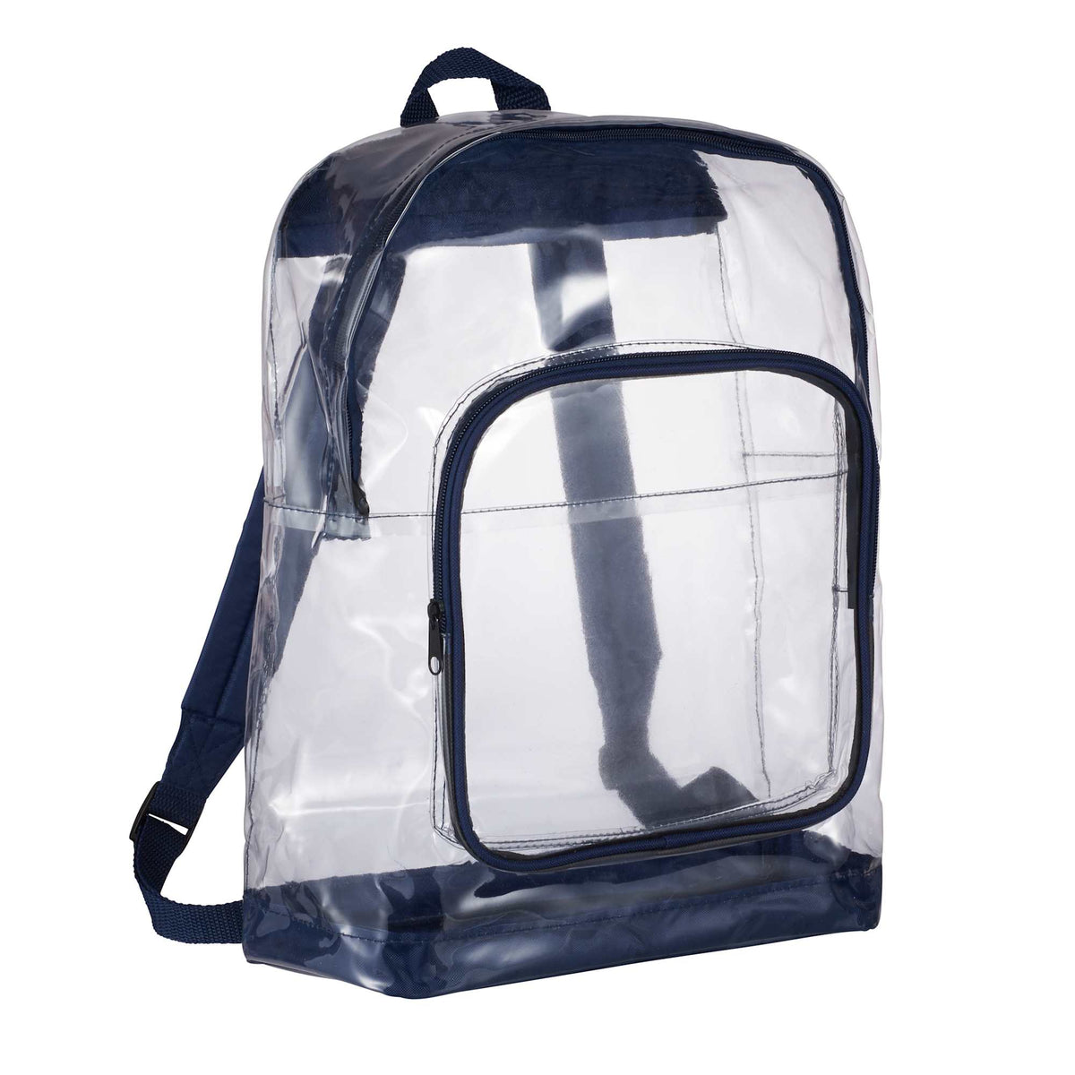 Rally Clear Event Backpack with Reinforced Base - Navy - Photo 4