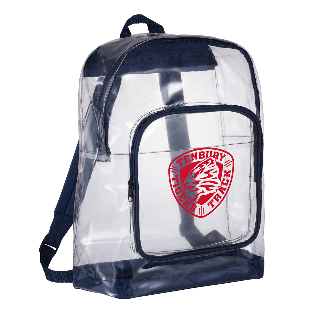 Rally Clear Event Backpack with Reinforced Base - Navy - Photo