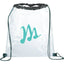 Rally Clear Stadium Drawstring Bag - Black - Front
