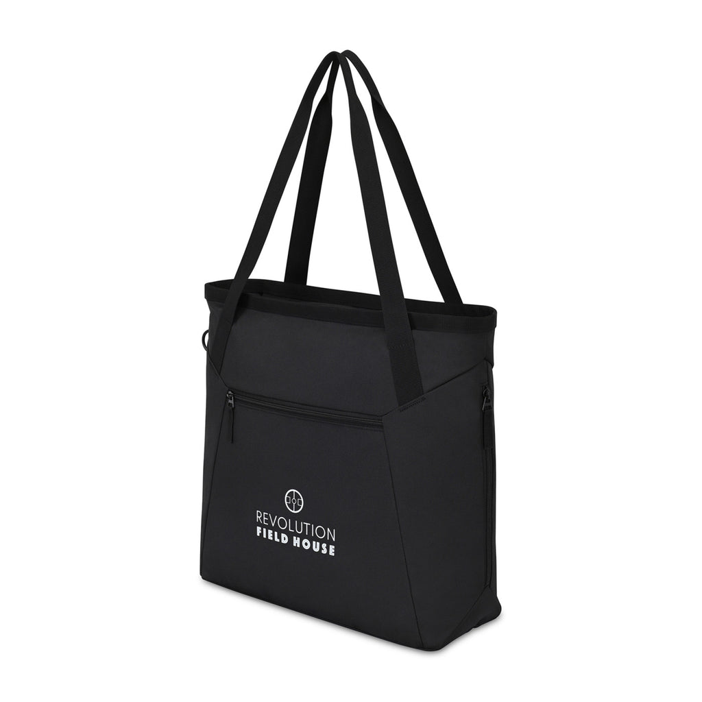 Rally Courtside Racket Tote in Recycled PET - Black - View 2