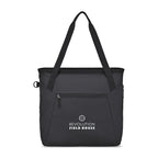 Rally Courtside Racket Tote in Recycled PET Embroidery - Black - View 1