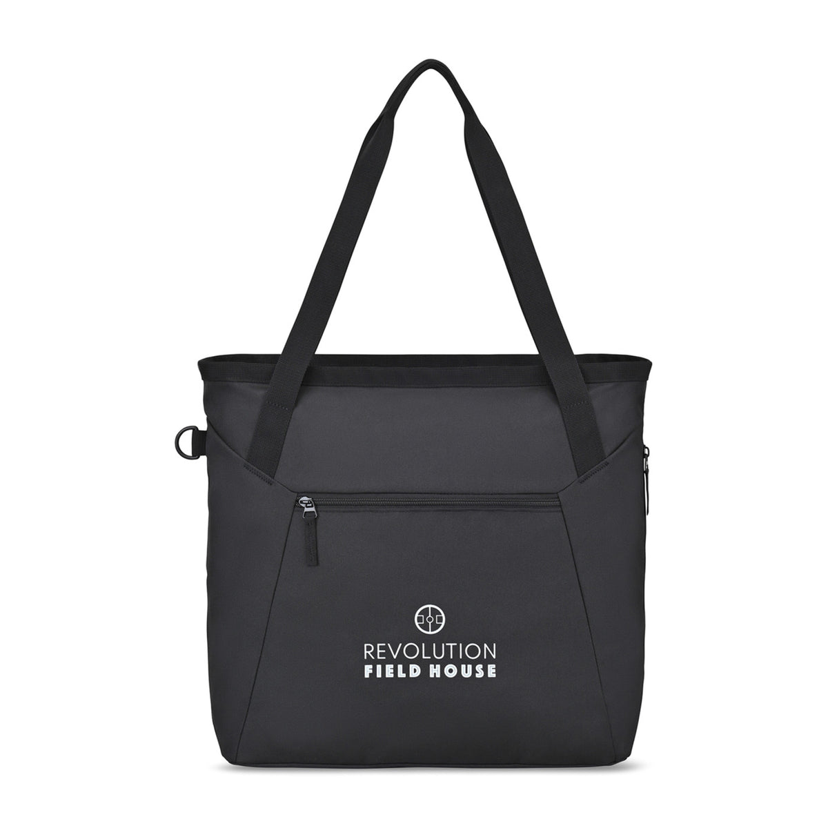 Rally Courtside Racket Tote in Recycled PET Embroidery - Black - View 1