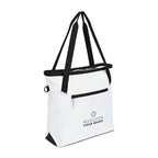 Rally Courtside Racket Tote in Recycled PET Embroidery - White - View 3