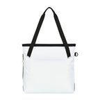 Rally Courtside Racket Tote in Recycled PET Embroidery - White - View 5
