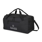 Rally Deluxe Recycled Sport Duffel with Shoe Tunnel Embroidery - Black - View 3