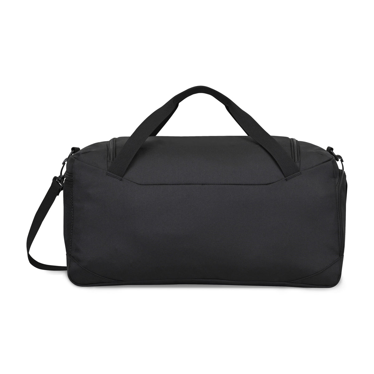 Rally Deluxe Recycled Sport Duffel with Shoe Tunnel Transfer - Black - View 5