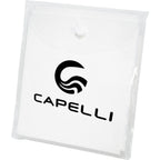 Rally Hooded Rain Poncho in a Pouch - White - Front