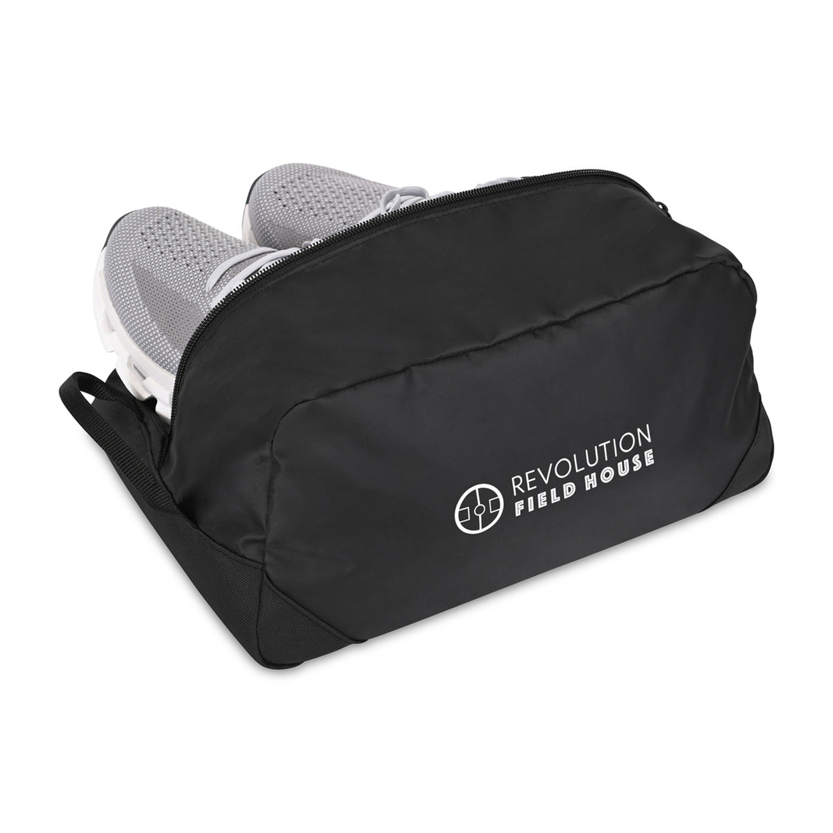 Rally Recycled Shoe Bag for Travel and Gym Transfer - Black - View 2
