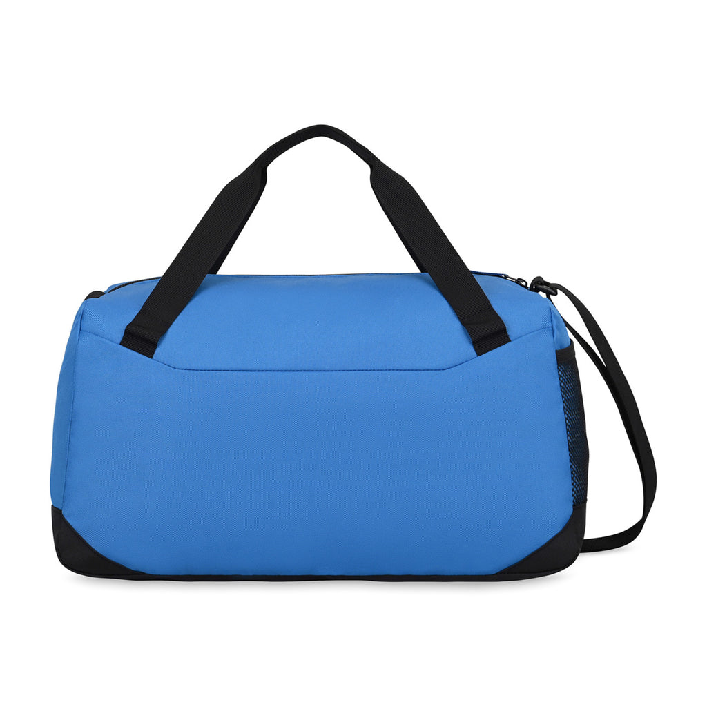Rally Recycled Sport Duffel with Mesh Stash Pocket Embroidery - Royal Blue - View 2