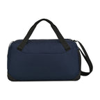 Rally Recycled Sport Duffel with Mesh Stash Pocket Transfer - Navy - View 3