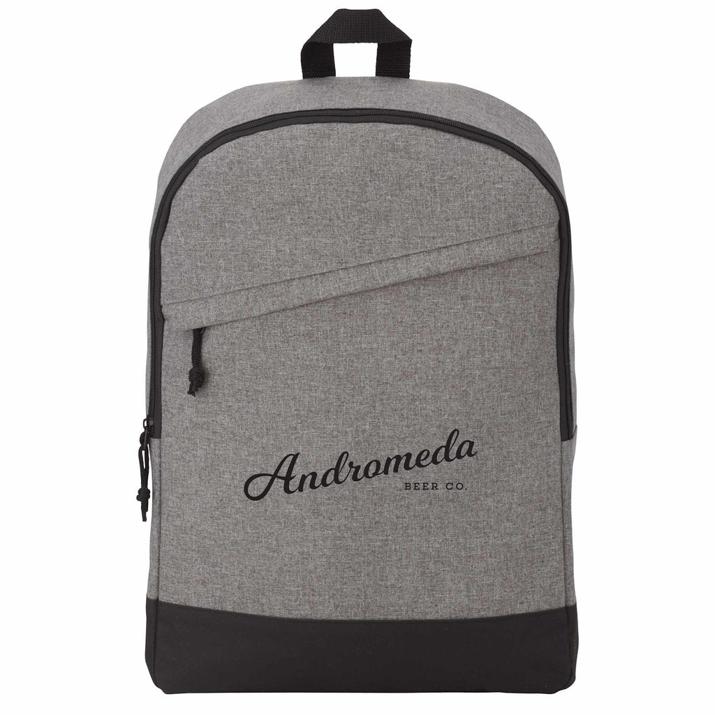 Range Laptop Backpack with Rain Flap Pocket, 15 Inch Full Color - Graphite - Front 2