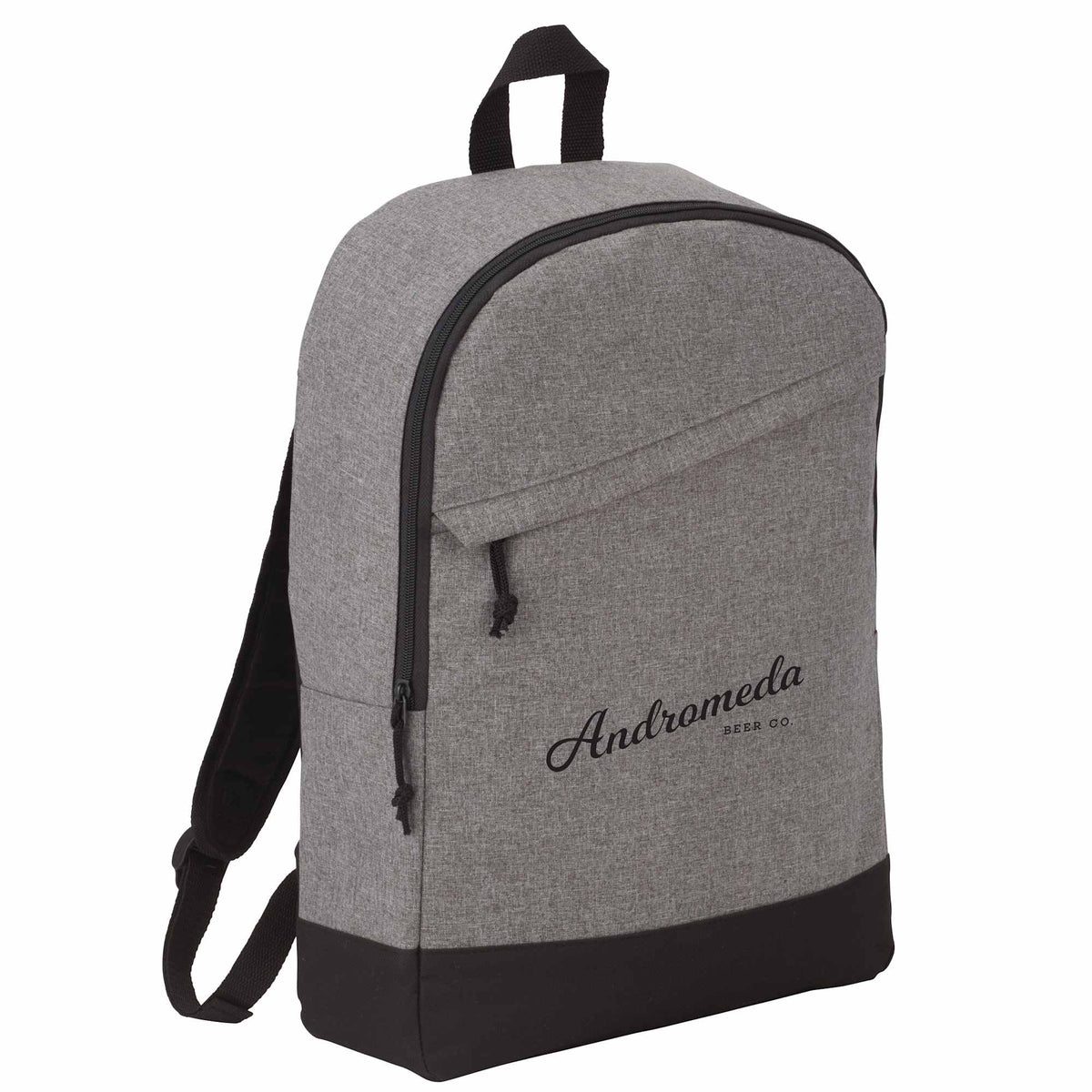 Range Laptop Backpack with Rain Flap Pocket, 15 Inch - Graphite - Front