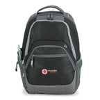 Rangeley Deluxe Laptop Backpack with 12 Inch Tablet Pocket Embroidery - Black - View 1