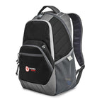 Rangeley Deluxe Laptop Backpack with 12 Inch Tablet Pocket Transfer - Black - View 2