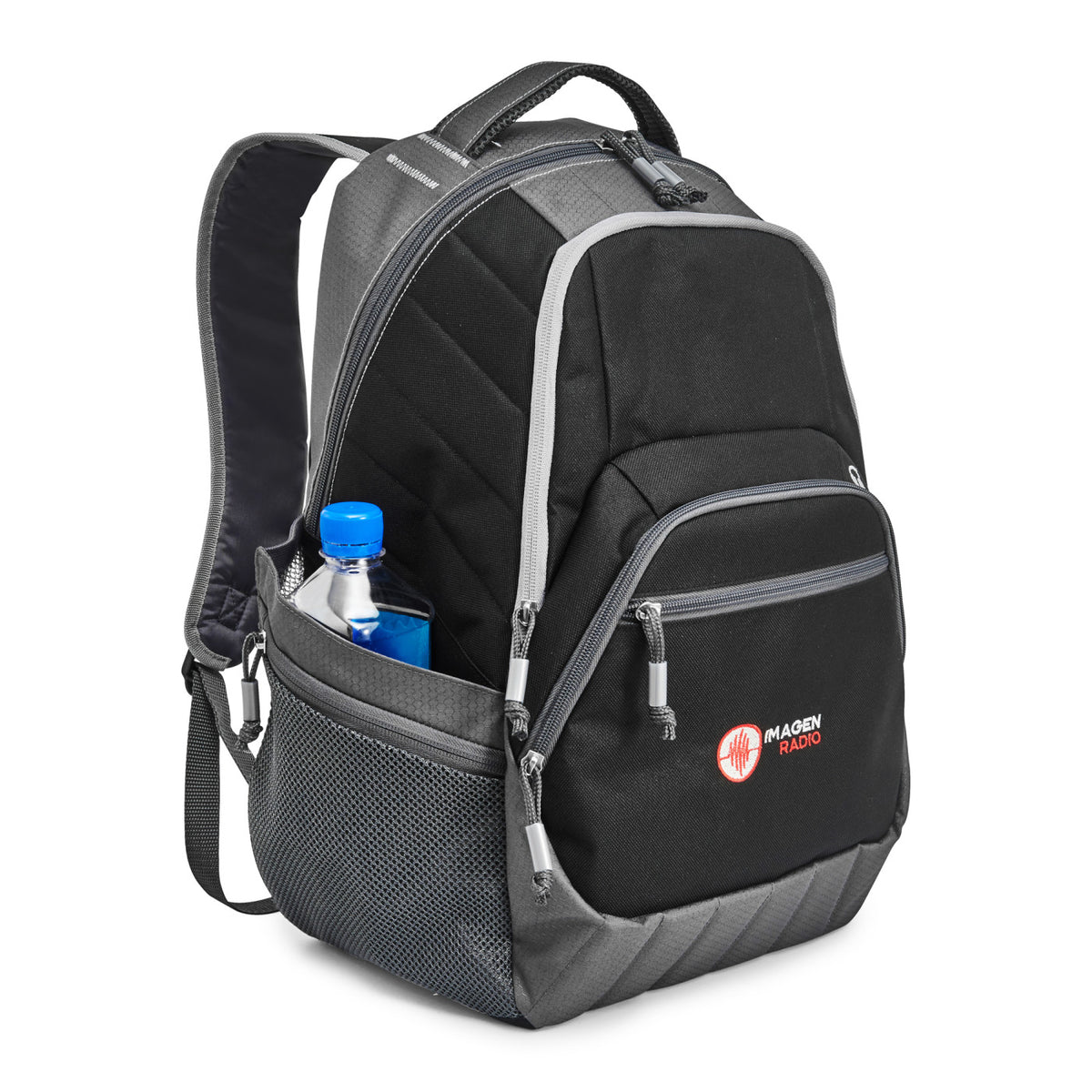 Rangeley Deluxe Laptop Backpack with 12 Inch Tablet Pocket Transfer - Black - View 3