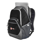 Rangeley Deluxe Laptop Backpack with 12 Inch Tablet Pocket Transfer - Black - View 4