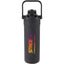 Ranier 2-in-1 Insulated Bottle with Straw and Chug Lid, 25 oz Full Color - Black - Front