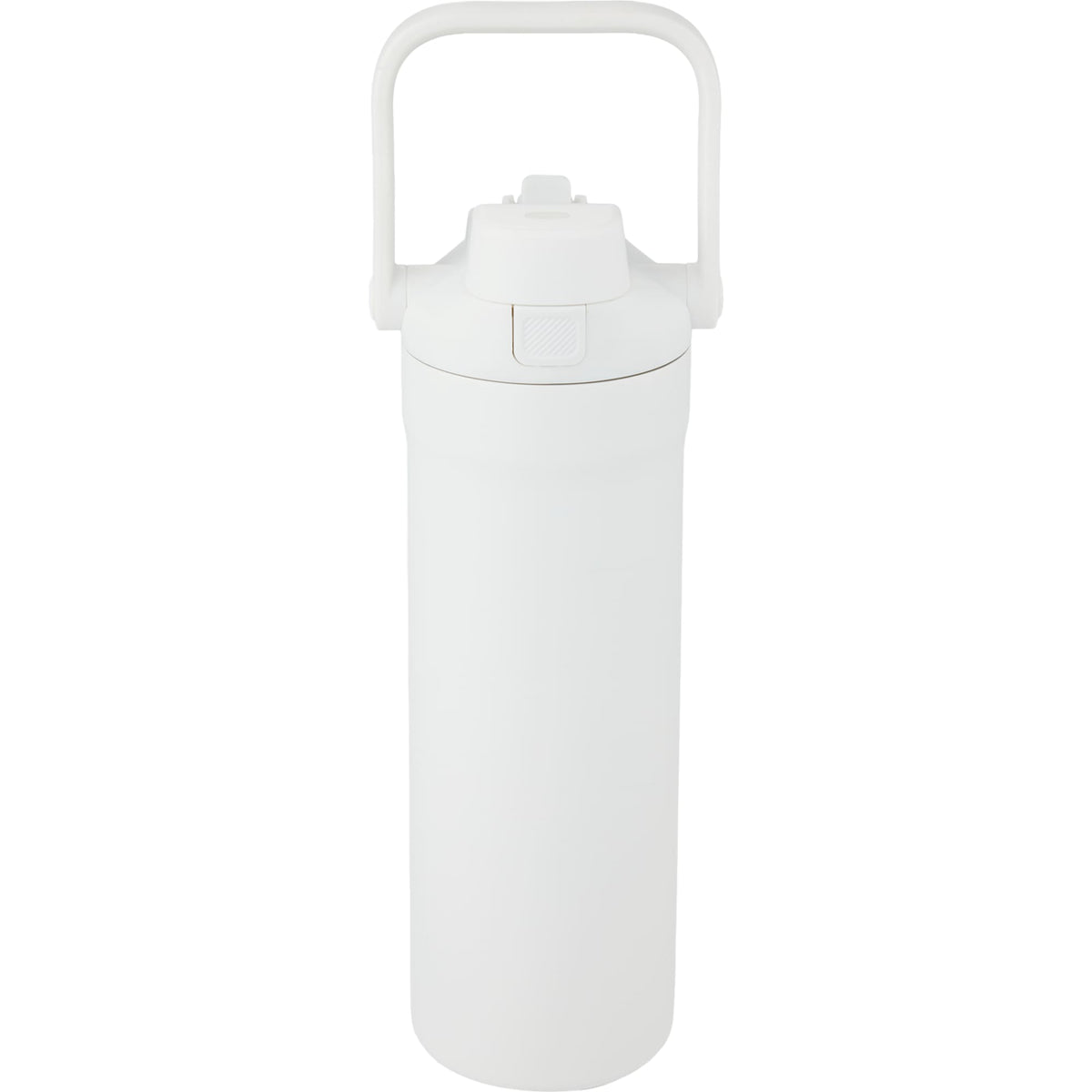 Ranier 2-in-1 Insulated Bottle with Straw and Chug Lid, 25 oz Full Color - White - Back