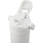 Ranier 2-in-1 Insulated Bottle with Straw and Chug Lid, 25 oz Full Color - White - Detail 2