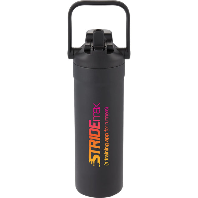 Ranier 2-in-1 Insulated Bottle with Straw and Chug Lid, 25 oz Laser Engraving