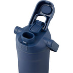 Ranier 2-in-1 Insulated Bottle with Straw and Chug Lid, 25 oz Laser Engraving - Navy - Detail 2