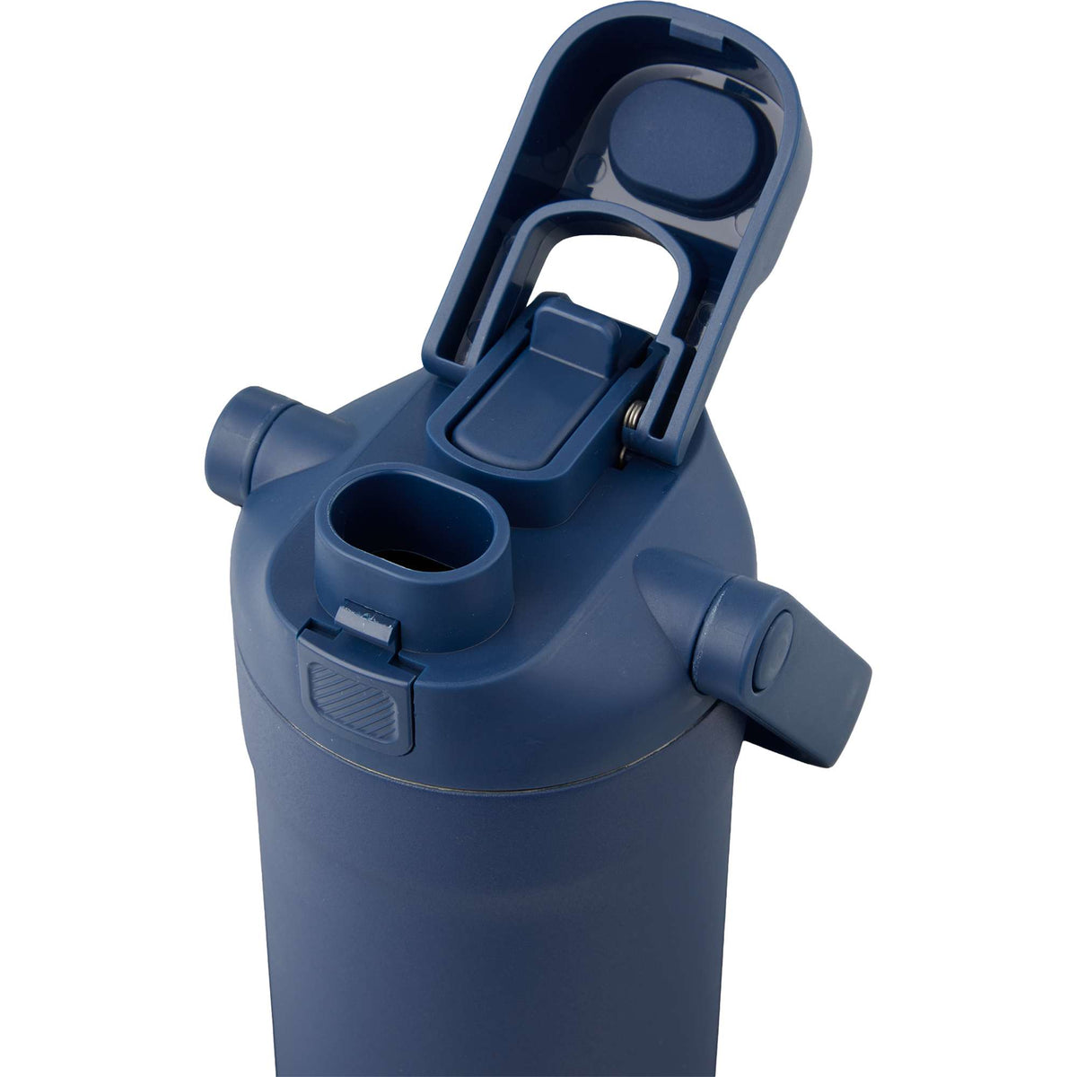 Ranier 2-in-1 Insulated Bottle with Straw and Chug Lid, 25 oz Laser Engraving - Navy - Detail 2