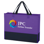 Raven Prism Recycled Tote Bag, Non-Woven - Colorbrite
