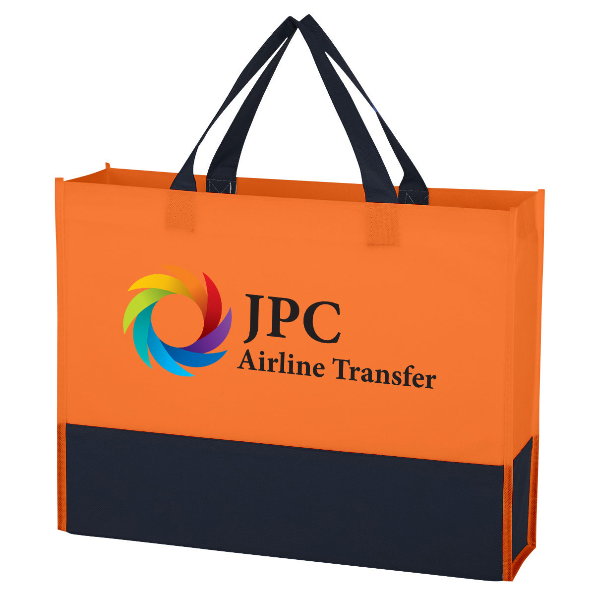 Raven Prism Recycled Tote Bag, Non-Woven - Colorbrite