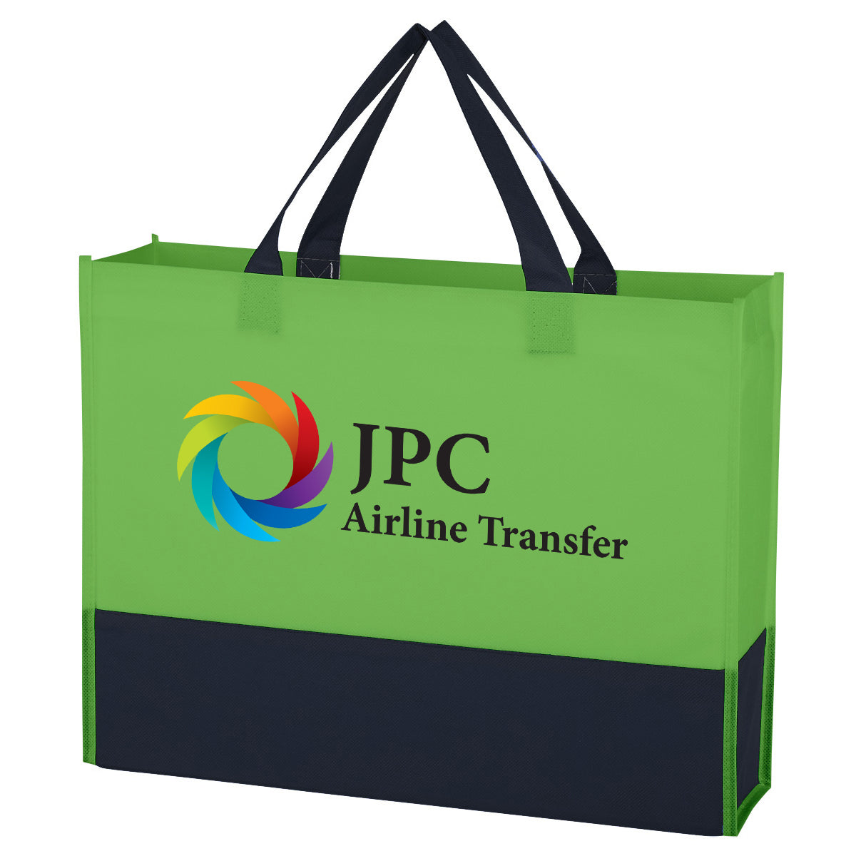 Raven Prism Recycled Tote Bag, Non-Woven - Colorbrite