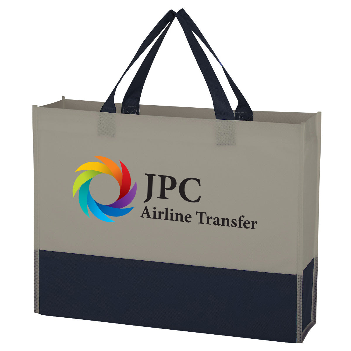 Raven Prism Recycled Tote Bag, Non-Woven - Colorbrite