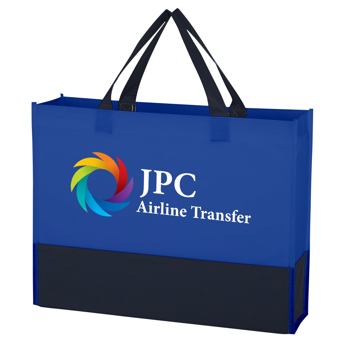 Raven Prism Recycled Tote Bag, Non-Woven - Colorbrite