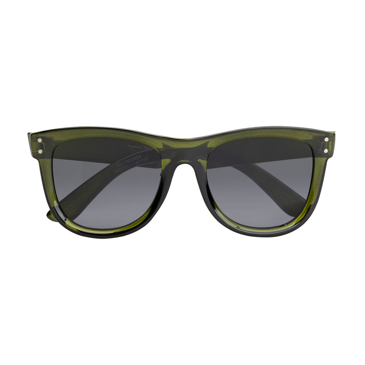 Ravi Sunglasses with Recycled Frames and Inverted Lenses - Front