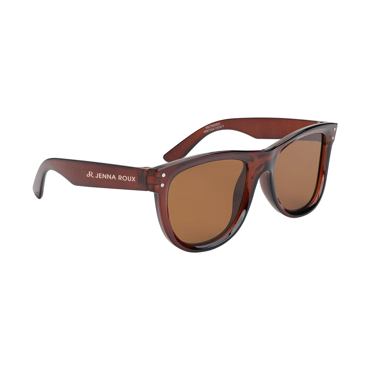 Ravi Sunglasses with Recycled Frames and Inverted Lenses - Silk Screen