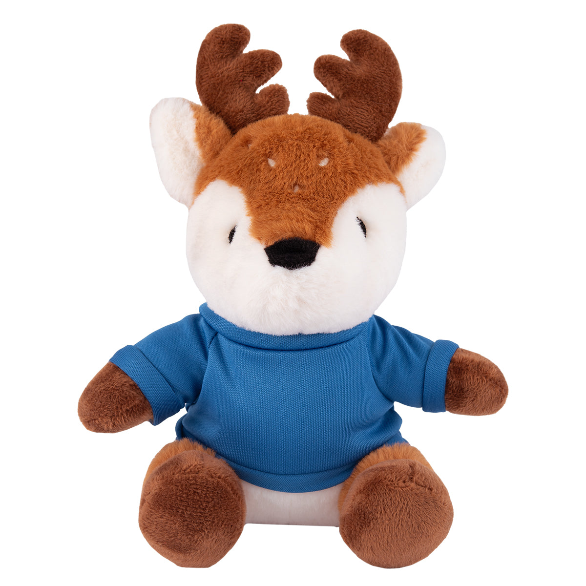 Rayne Deer Plush Toy, 6 Inch - Brown - Shirt_Blank