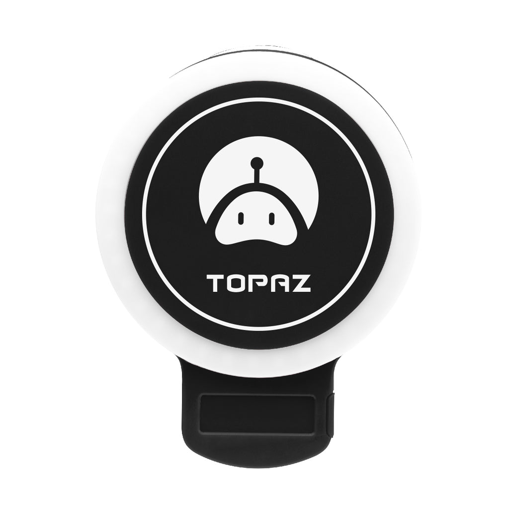 Reach Ring Light, Retractable - Black - Pad Print