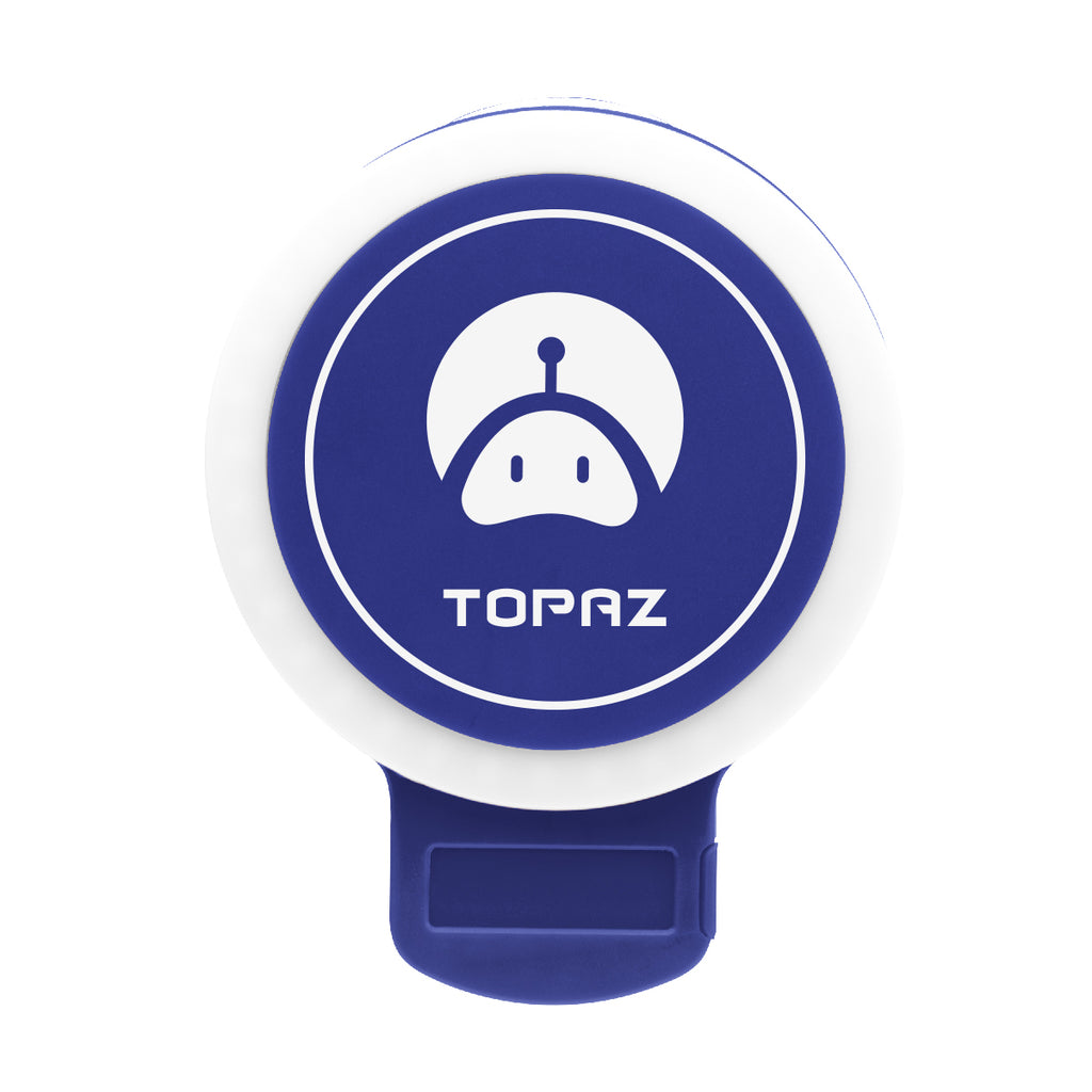 Reach Ring Light, Retractable - Royal Blue - Pad Print
