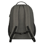 Reagan Laptop Backpack, Heathered - Gray - Back