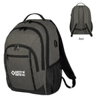 Reagan Laptop Backpack, Heathered