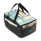 Reagan Nursery Caddy in Recycled PET - Charcoal Heather - View 1