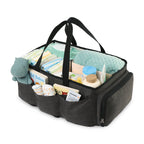 Reagan Nursery Caddy in Recycled PET - Charcoal Heather - View 2