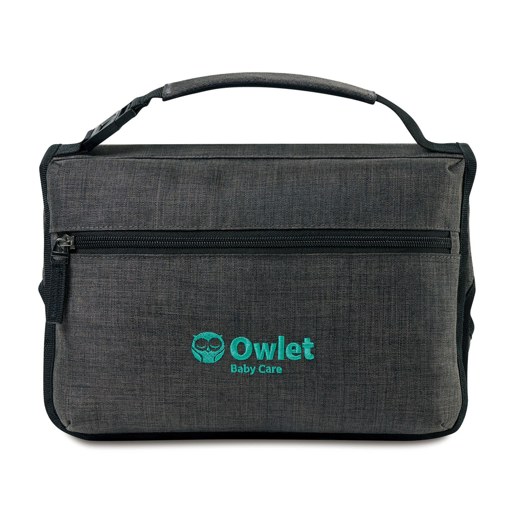 Reagan Portable Changing Station in Recycled PET - Charcoal Heather - View 2