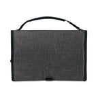 Reagan Portable Changing Station in Recycled PET Embroidery - Charcoal Heather - View 4