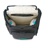 Reagan Recycled Diaper Backpack with Changing Pad - Charcoal Heather - View 3