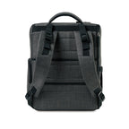 Reagan Recycled Diaper Backpack with Changing Pad - Charcoal Heather - View 4