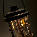 Rechargeable Camping Lantern with 30 ft String Lights - Black - Detail 2